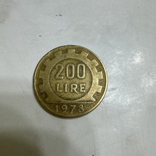 1978 Italy 200 Lire Coin