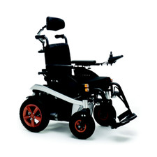 KSP Sedia A Rotelle Elettrica per disabili Carrozzina K-speedy anziani Grigio