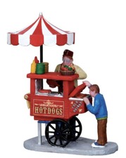 Lemax Carrello Cibo Hot Dog