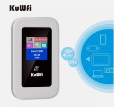 Router Mobile WiFi 4G LTE Modem KuWFi 4G 150Mbps Dongle 4g  Slot Per Scheda SIM