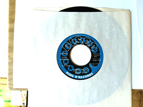 Vinyl bobby keys gimmie - vinyl, 45.