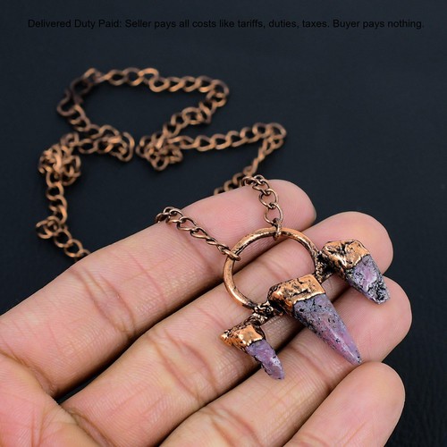 Collana elettroformata rame - collana,