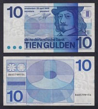 Banconota Olanda 10 gulden