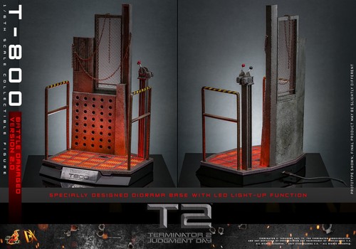 Hot toys 800 battle damaged - t-800,