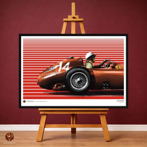 Stampa fine art auto - da, corsa