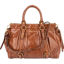 Borsa a mano Miu Miu Brown