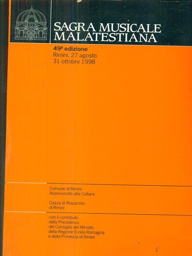 Sagra musicale malatestiana - sagra,