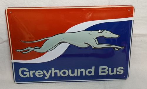 Blechschild greyhound bus - greyhound,