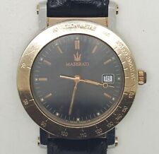 Raro Vintage Orologio MASERATI Ghibli Quarzo 39mm Anni '90 