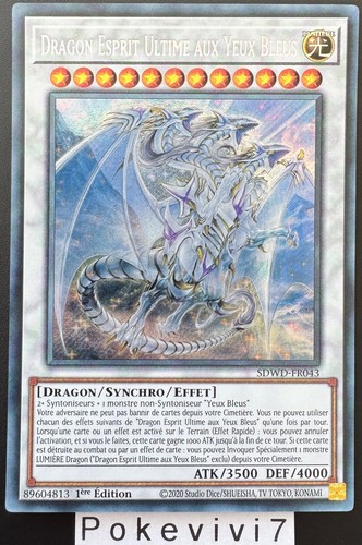 Carte dragon esprit - carte,