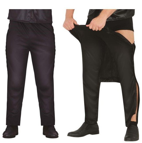 Pantaloni neri spogliarellista