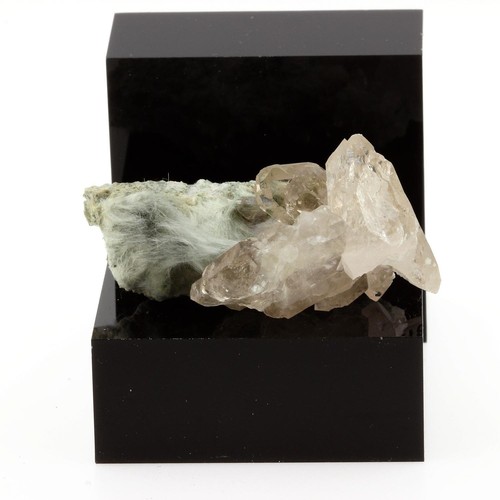 Quarzo fumè byssolite - quarzo,