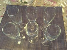 6 Calici Flute Per Spumante O Sorbetto