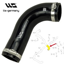 Tubo turbo intercooler per