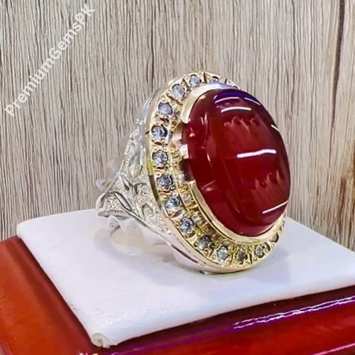 Anello 100 naturale marrone - anello,