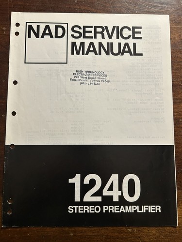 Nad 1240 preamplificatore - 1240,