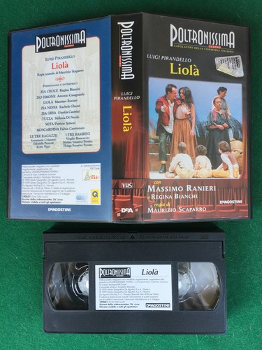 Vhs liola poltronissima - vhs,