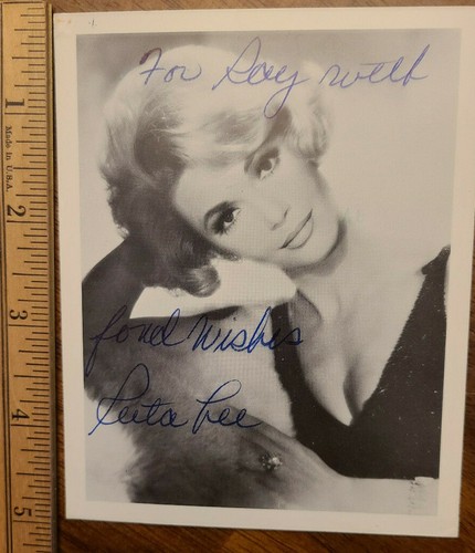 Attrice ruta lee autografi - lee,