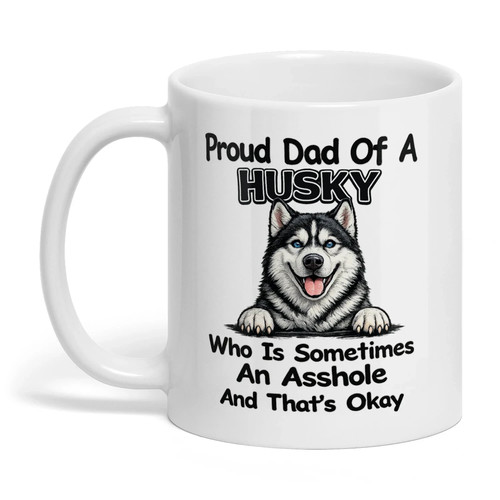 Festa del papà husky papà