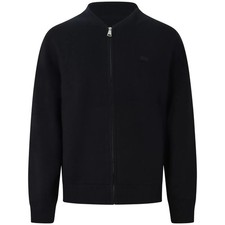 LACOSTE - Cardigan nero con