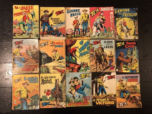 Lotto vecchi tex fumetto - lotto,