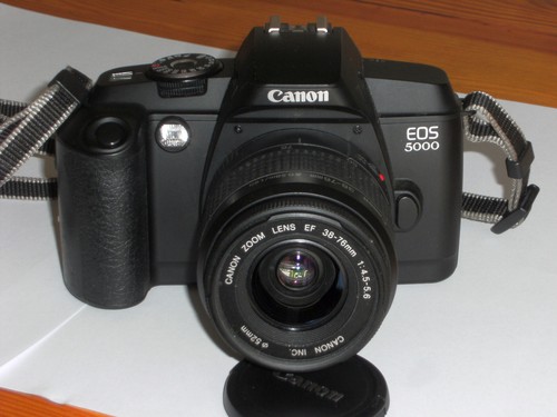 Canon eos 5000 with its - eos,