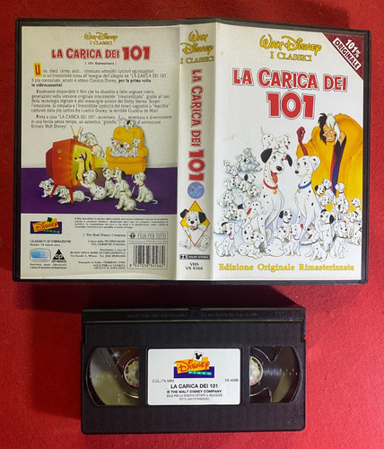 Carica dei 101 vhs - dei,