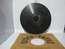 Disco primi '900 -  Pathè in