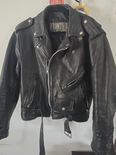 Giacca moto pelle uomo