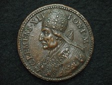 MEDAILLE CUIVRE ITALIE 18ème