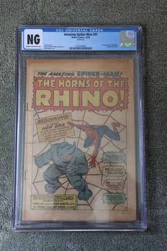Amazing spider man cgc - amazing, #41