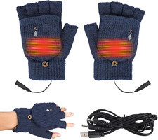 Guanti Senza Dita, Guanti Senza Dita, Guanti Riscaldati Tramite USB, Guanti Term