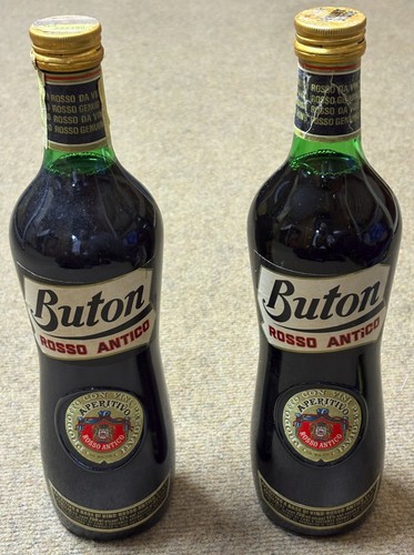 Buton rosso antico aperitivo - buton,