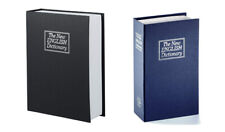 Cassaforte di sicurezza a libro cassetta portavalori finto dizionario due chiavi