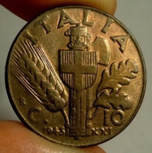 Centesimi 1943 con - 1943, firma