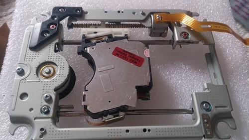 Dvd drive deck con - dvd, obiettivo