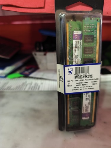 Kingston 16gb kit ddr3 ram - kit,