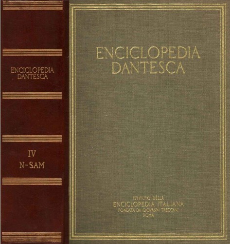 Enciclopedia dantesca sam - enciclopedia, dantesca.