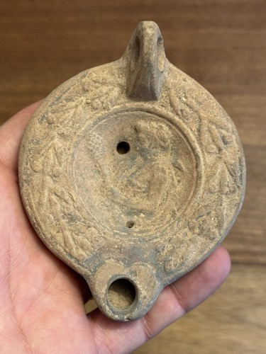 Lampada olio romana antico