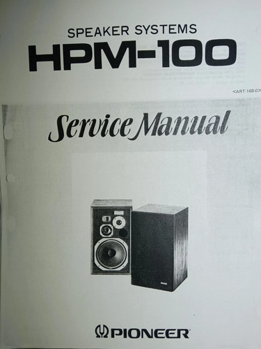Pioneer hpm 100 - pioneer, altoparlanti