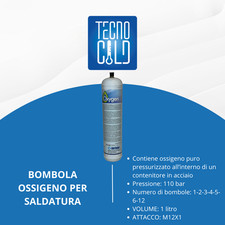 BOMBOLA CON OSSIGENO MONOUSO