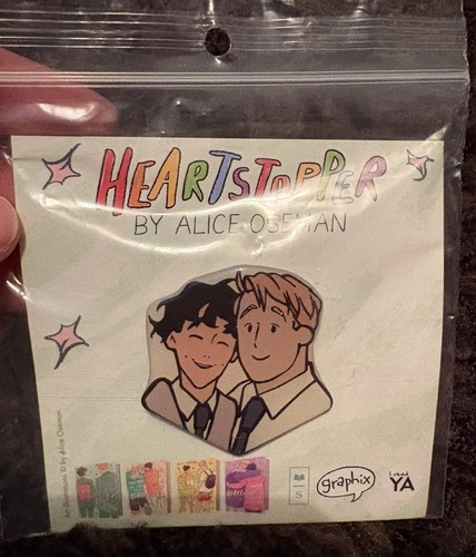 Spilla heartstopper nuova - spilla,