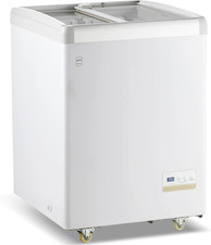 Vetrina Congelatore a Pozzetto GICC1108, 120L, 2 Cestelli, 4 Ruote, Funzione Di 