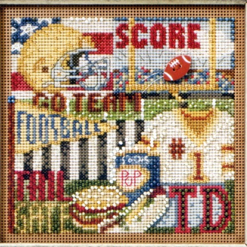 Kit punto croce eroe calcio