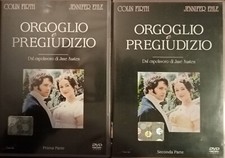 ORGOGLIO E PREGIUDIZIO RARA 4 DVD editoriale serie completa JANE AUSTEN FIRTH