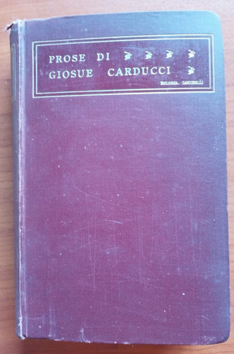 Prose giosue carducci - di, giosue'