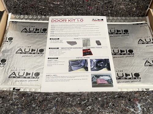Kit isolamento porta audio - kit,