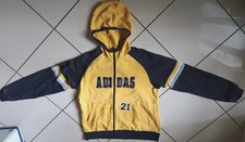 Adidas vintage 90's sweater sweatshirt felpa cappuccio