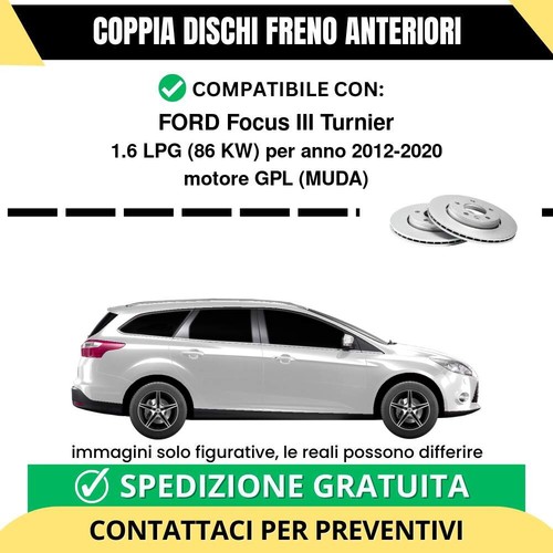 Coppia dischi freno - coppia, anteriori