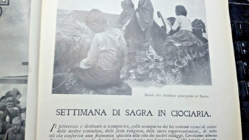 Settimana sagra in - di,